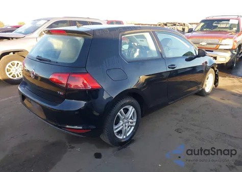 2015 Volkswagen Golf Tsi S 2-Door from USA, damaged, VIN 3VW817AU1FM098162